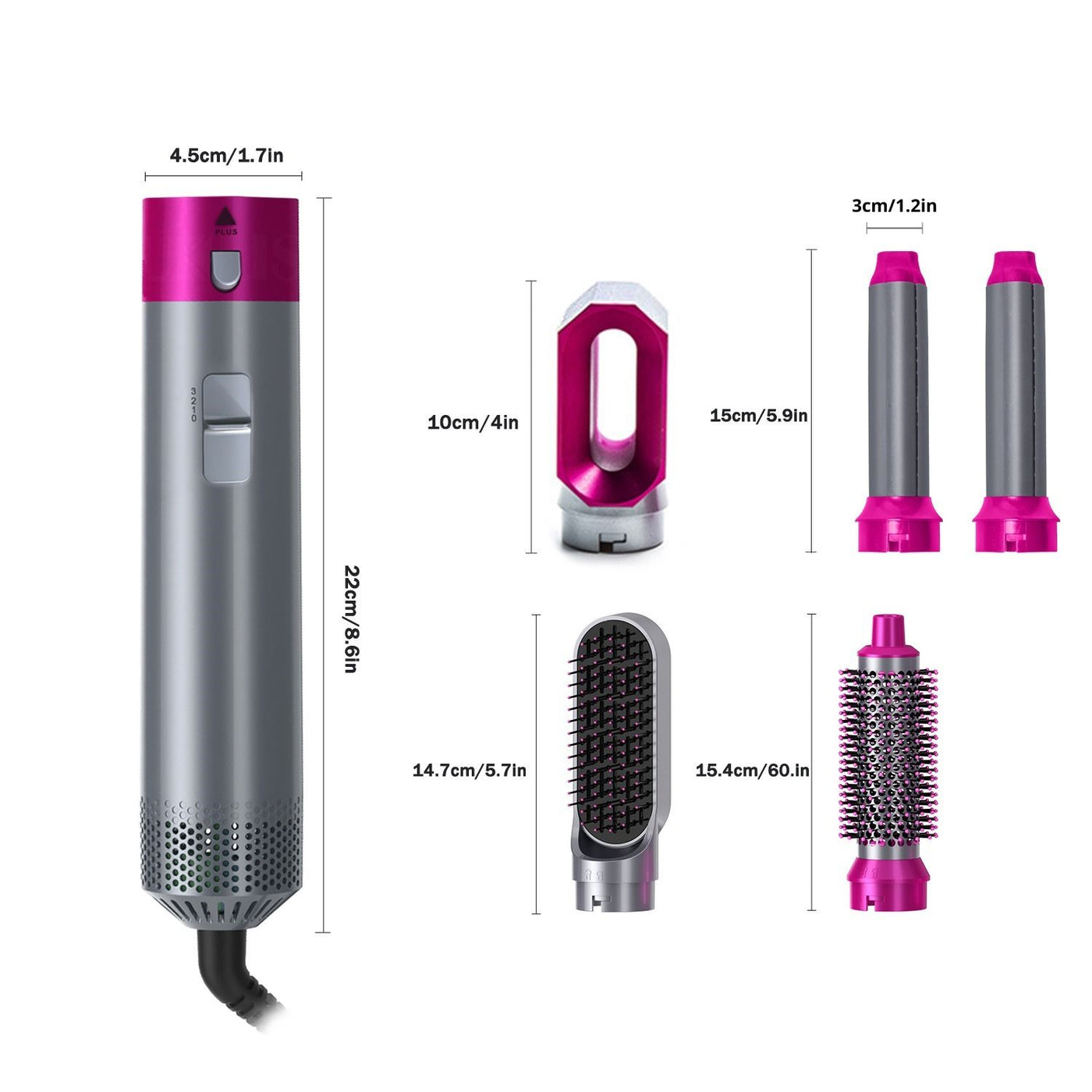 AirStyler 5 em 1 ｜Hairmagic™